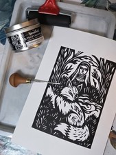 Morgan Le Fay Original Art A4