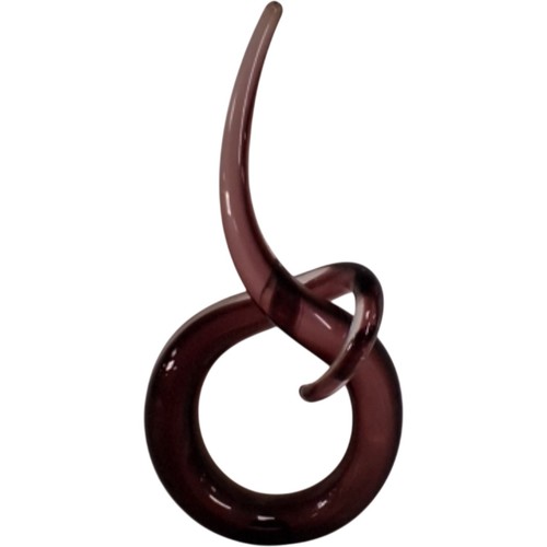 Abstract glass sculpture - abstract,