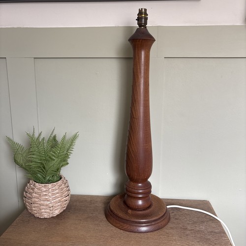 Vintage wooden turned table - vintage,