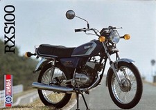 YAMAHA RXS100 - ORIGINAL COLOUR SALES BROCHURE