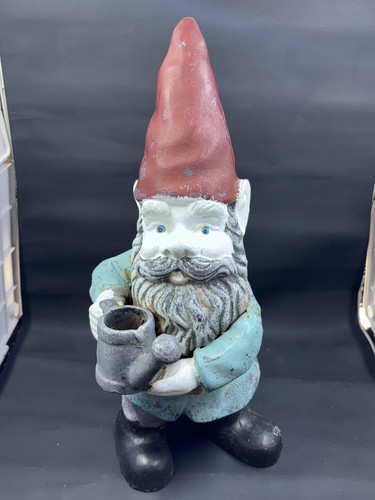 Vintage garden gnome - vintage, 12”