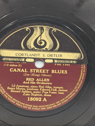 Canal street blues down - blues/down, is