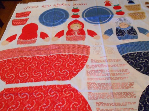 Little red riding hood - red,