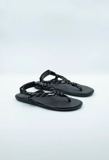 Flowze Black Italian Leather