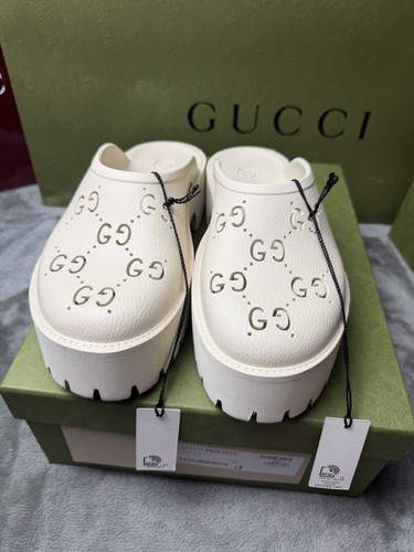 Gucci rubber platform - rubber, mule