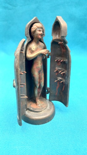 Rare vienna polychrome bronze - polychrome,