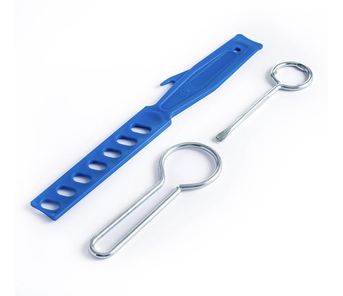 Set paint stirrer can - x1, tin