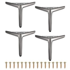 4Pcs Metal Furniture Legs, 6"