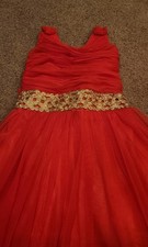 beautiful girls red and gold
