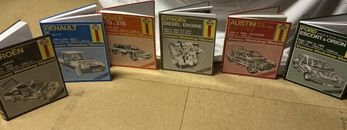 Haynes workshop manuals - haynes,