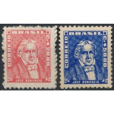 Personalities: 20cr & 50cr - Brazil 1959 - NM H - SG 903/4