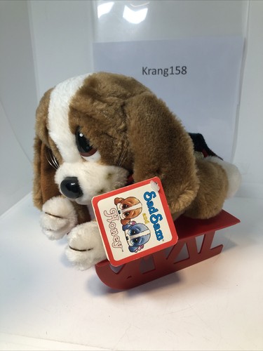 Vintage sad sam - dog, on