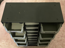 Multi Storage Drawer Cabinet Unit Nail Screw Craft Bit Organiser Home Garage DIY