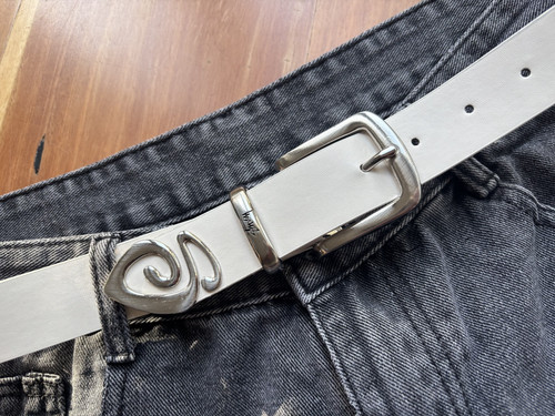 Stüssy belt cream 105cm - stüssy,