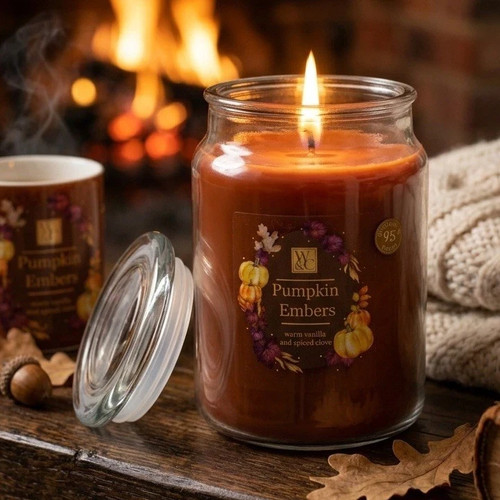 Pumpkin embers scented - pumpkin,