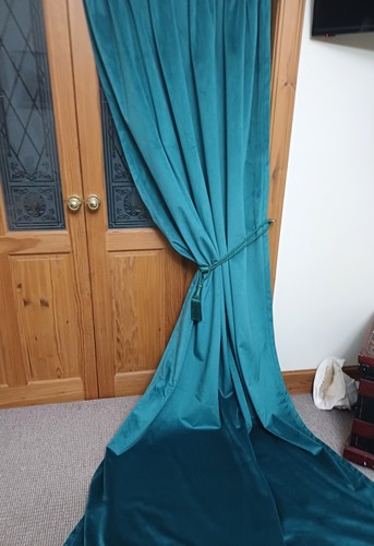 Velvet door curtain tie - velvet, &