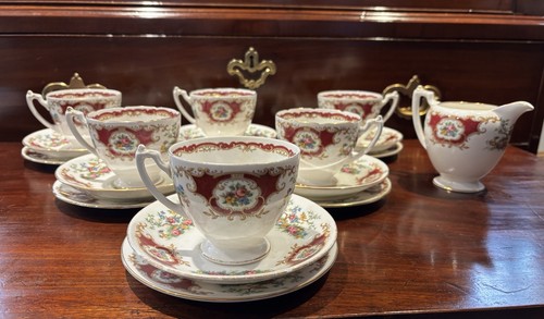 Coalport broadway 6 - (maroon),