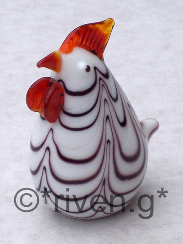 Chicken figurine easter bird - figurine@easter,