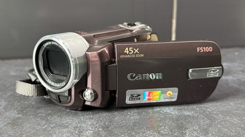 Canon fs100 camcorder - canon,