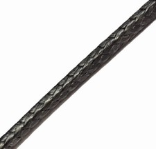 Black dyneema rope 3mm - black, rope.