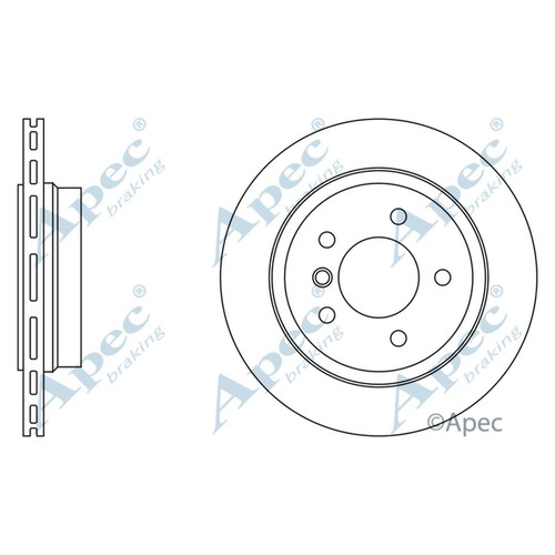 Brake discs vented for bmw - vented,