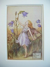 Vintage Flower Fairies Print &