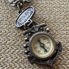 Vintage Keychains Compass Rare