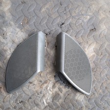 FIAT PUNTO MK2 99 - 06 REAR SPEAKER COVERS GRILL GREY 1.2 1.8 HGT