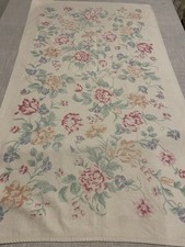Vintage bath towel floral