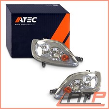 2X HEADLAMP HEADLIGHT H7 FRONT