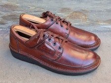Rare Clarks Nature II (2) Mens Leather Shoes. Brown. UK 8.