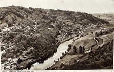 1958 Symonds Yat, River Wye Valley Forest of Dean Gloucestershire Postcard