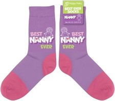 Socks for Nan Best Nanny Ever