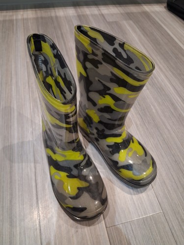 Camouflage boys wellies - camouflage,