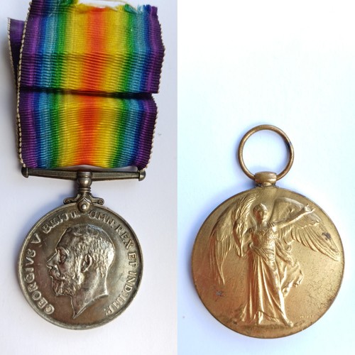 Pair ww1 medals awarded - pair, of