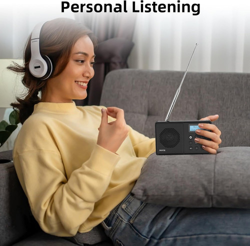 Dab digital radio portable - radio,