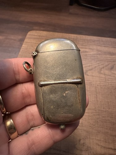 Vintage combination vesta case - combination,