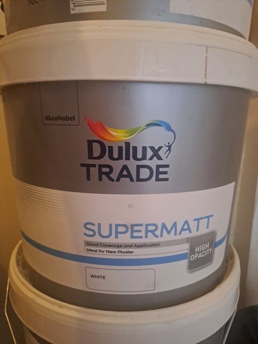 Dulux trade supermatt - dulux, white