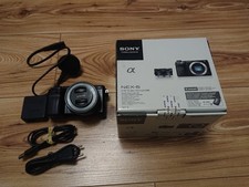 Sony Alpha NEX-6 16.1MP Digital Camera - Black  WITH LENS INCLUDED E 16-50 PZ