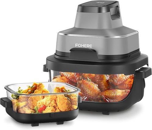 Portable air fryer - 4-in-1,