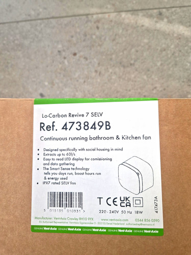 Vent axia carbon revive - vent-axia,