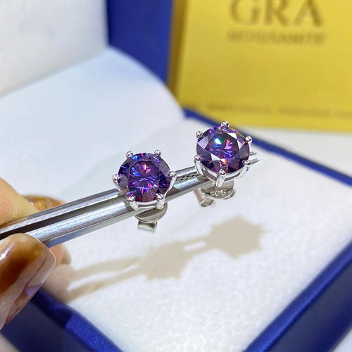 2ct colorful moissanite - 0.5-2ct,