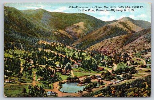 Vtg green mountain falls ute - mountain,