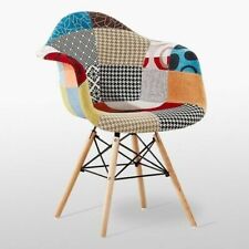 Moda TUB Patchwork Dining Armchair Chair Retro Vintage Modern Scandinavian Style