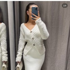 ZARA NEW WOMAN SS24 ECRU