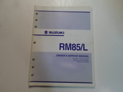 2002 2003 suzuki - rm85/l, rm