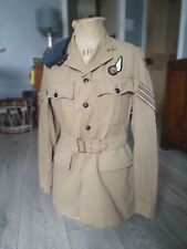 c WW2 British RAF Royal Air Force Desert Tropical Khaki Shirt Wireless Operator