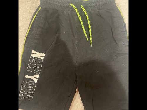Boys black shorts age - , 6-7