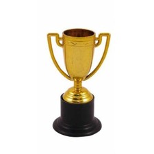 Gold Trophy Cake Topper