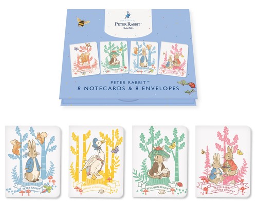 Peter rabbit notecard set - peter, 8